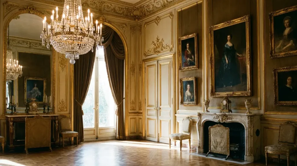Salón de un palacete, uno de los museos de Madrid menos conocidos