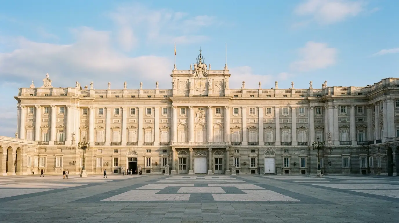 Fachada del Palacio Real de Madrid