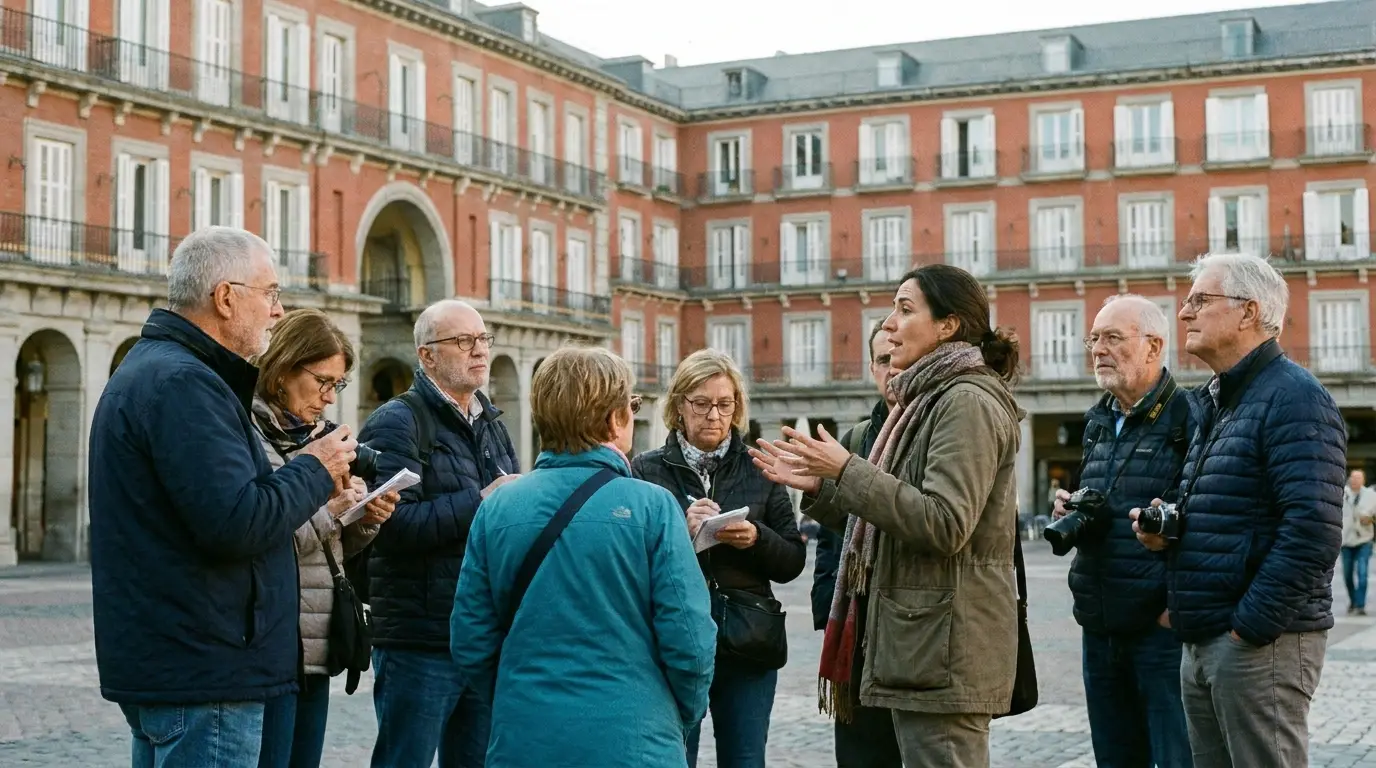 Walking tour of Madrid in English