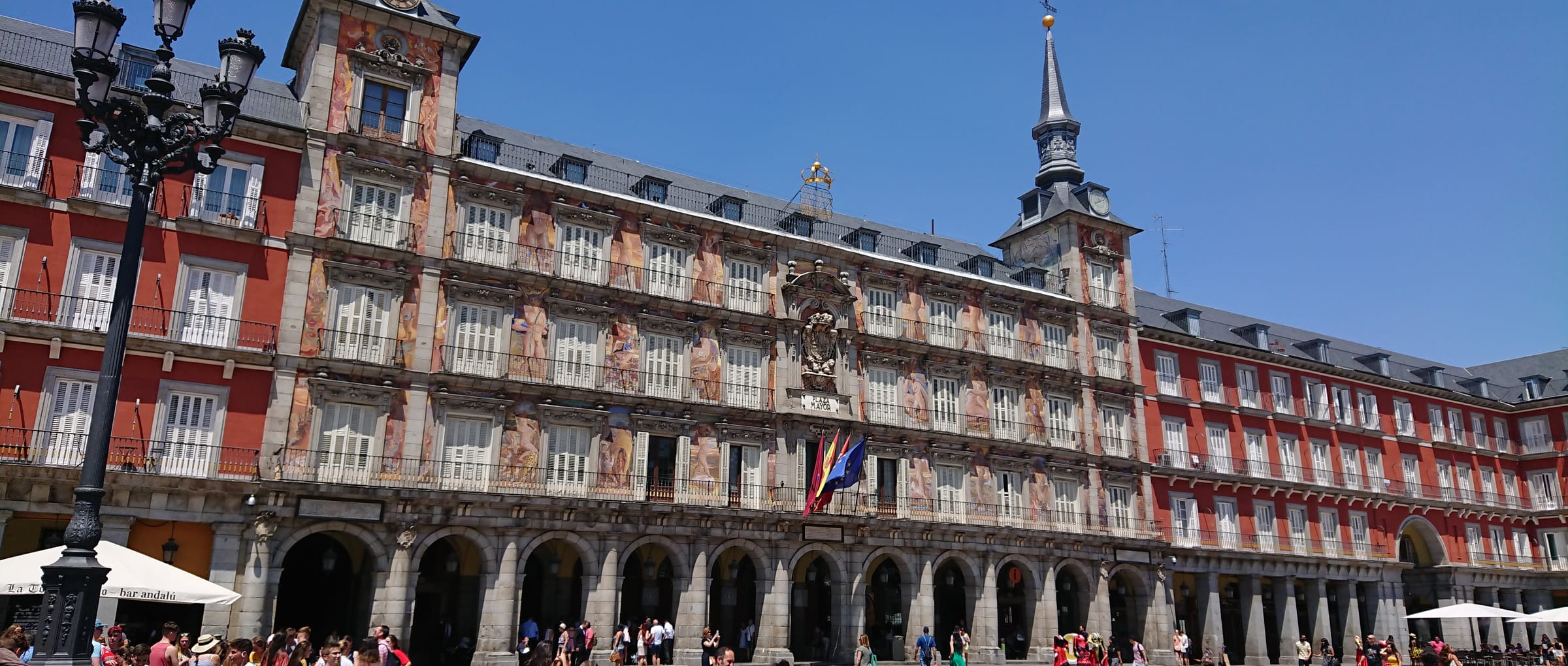 La Casa de la Panaderia en la Plaza Mayor de Madrid