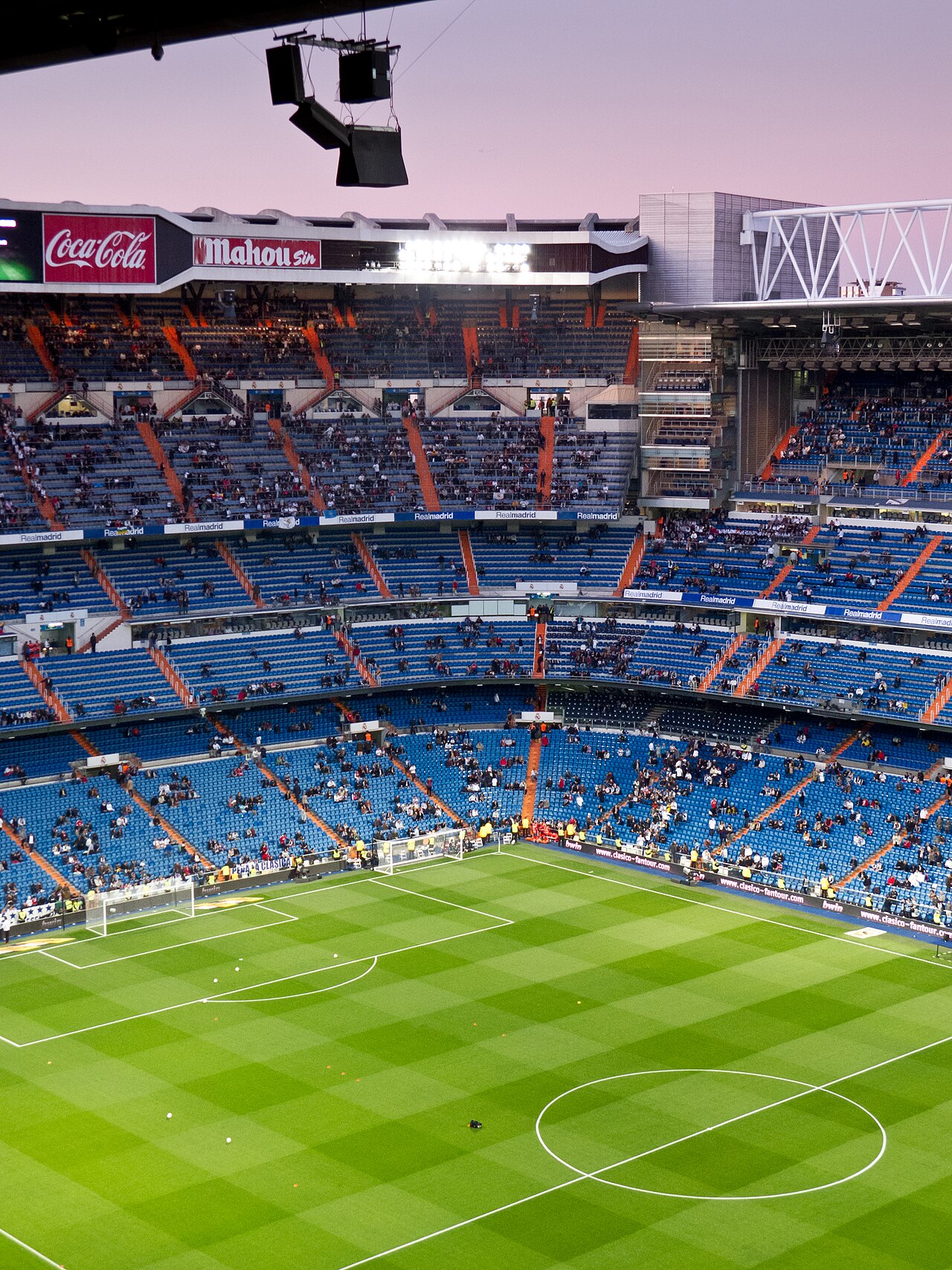 Estadio Santiago Bernabéu, Madrid