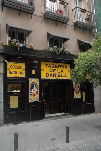 La Taberna de la Daniela, en la calle Cuchilleros de Madrid